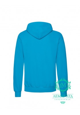 Худі CLASSIC HOODED SWEAT Fruit of the Loom blue